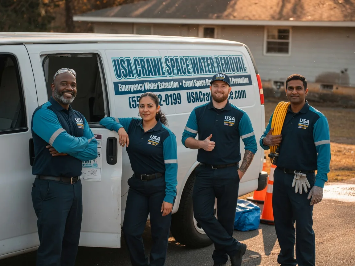 Crawl Space Water Removal company in Mikana, WI
